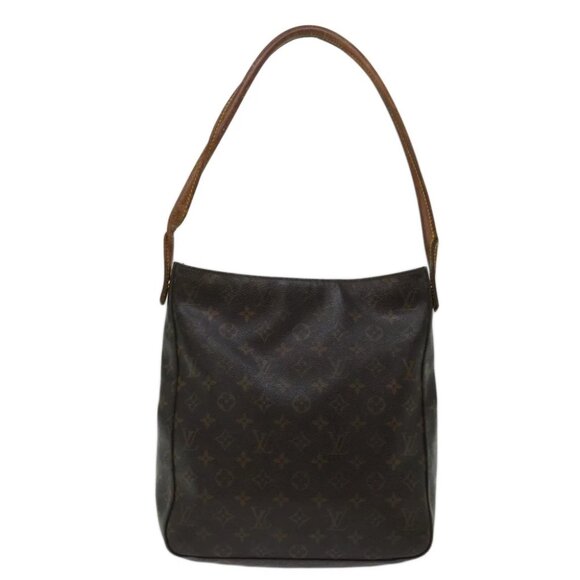 LOUIS VUITTON Monogram Looping GM Shoulder Bag M51145 LV Auth 69244 - Picture 1 of 16